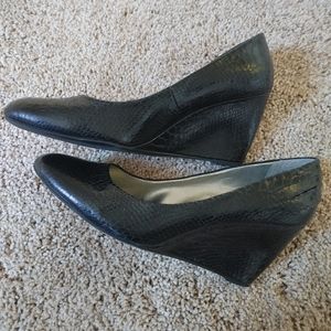 Bandolono Black Wedges 9.5